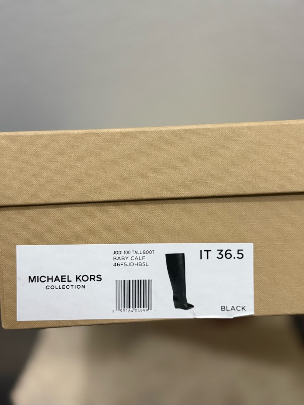 Michael Kors collection Jodi 100 Tall Boot baby calf leather - Picture 4 of 7